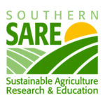 Southern Sustainable Agriculture Research & Education logo in green and yellow
